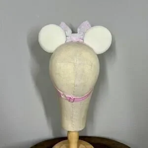 Rainbow Dreams Elastic Minnie Ears Disney-Inspired Adjustable Mouse Ears