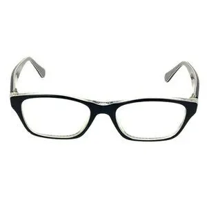 Ralph Lauren Eyeglasses RA7046 1226 Blue Rectangle Stripe Interior 49 17 135