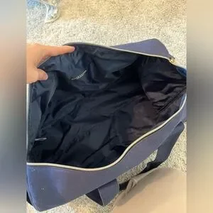 Ralph Lauren Fragrance Navy Duffle Bag