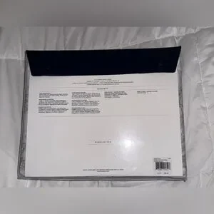 Ralph Lauren Genevieve Full/Queen Duvet Cover Grey NEW