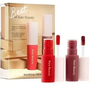 Rare Beauty Best Of Rare Mini Lip Soufflé & Kind Words Mini Matte Lip Duo NEW