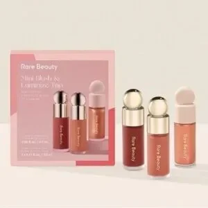Rare Beauty by Selena Gomez Mini Blush and Luminize Trio Limited Edition NIB