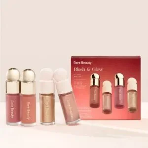 Rare Beauty Mini Blush & Glow 4-Piece Set And Mabel Mora’s Go-To Duo. NIB