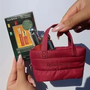 Rare Beauty Mini Keychain Tote & Mabel Mora’s Go-To Duo. Lmt Ed. NWT 