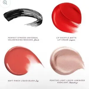 Rare Beauty Selena's Faves Mini Set: Blush Luminizer Lip Cream Mascara. NIB