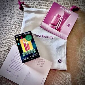 Rare Beauty X Only Murders In The Building Mabel Mora's GoTo Duo With Bag Cards