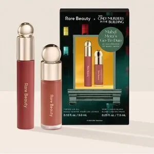 Rare Beauty X Only Murders In The Building Mabel Mora's GoTo Duo With Bag Cards