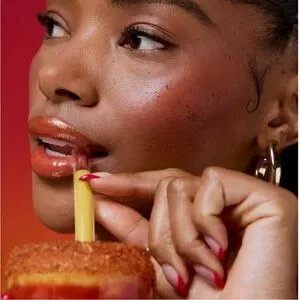 Rare Beauty X Tajin Soft Pinch Blush Chamoy & Positive Light Lip Gloss Clasico