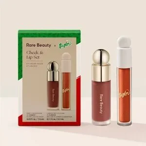 Rare Beauty x Tajin Soft Pinch Blush Chamoy & Positive Light Lip Gloss Clasico