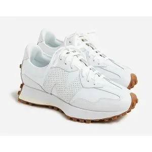 Rare New Balance® 327 Leather Sneakers in SEA SALT GUM Size 8.5