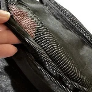 RARE TRAVEL SHOE GOLF ACCESSORY BAG. ARROW PROMO ZIPPER POUCH FRONT SIDE POCKETS