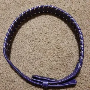 Rare Vintage Justin Roper Grape Boots Size With Fisher Belt Size 24