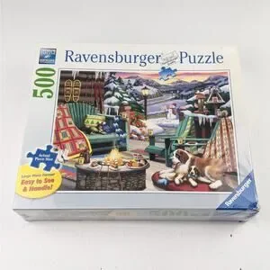Ravensburger 500 PC Winter Scene Puzzle - NEW