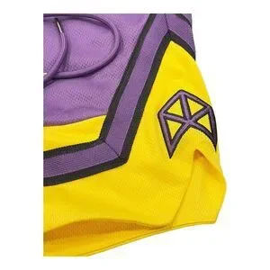 RAWGEAR Lakers Color Lifting Gym Athletic Shorts Size M Purple And Yellow