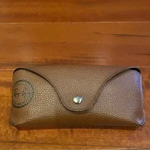 Rayban Brown Sunglasses Case