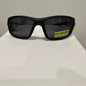 Razor Style Sporty Sunglasses Plastic Frames Polarized Lenses UVA-UVB Protect