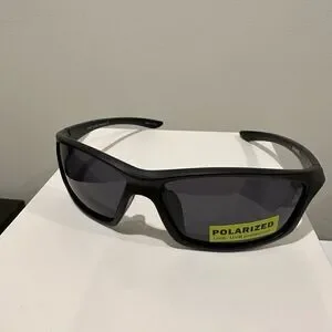 Razor Style Sporty Sunglasses Plastic Frames Polarized Lenses UVA-UVB Protect