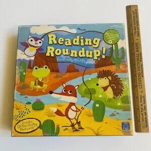 Reading Roundup Eco Friendly Word Play Board Game Basic Building Block Words