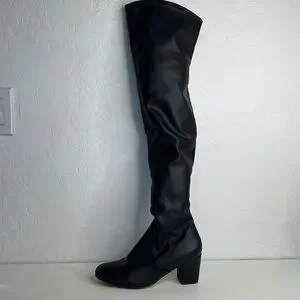 Rebecca Minkoff Lauren Vegan Leather Over The Knee Boot Size 7.5