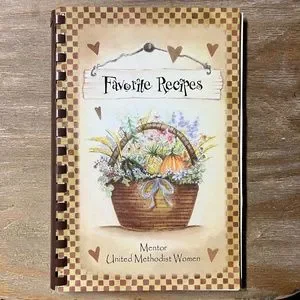 Recipe cookbook vintage