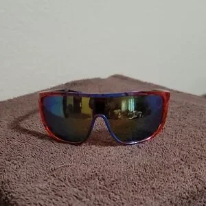 Red and Blue Spiderman Themed Sunglasses