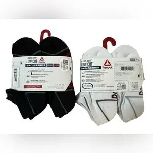 Reebok Boys Pro-Series No Show Socks