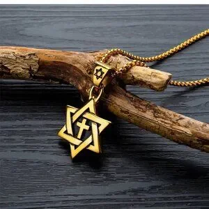 ❤️Retro Surgical Star Pendant Necklace N90201P109