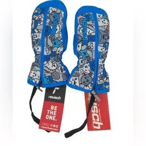 Reusch KIDS Mittens Skiing Snowboarding Sledding Snow Outdoors Size Medium