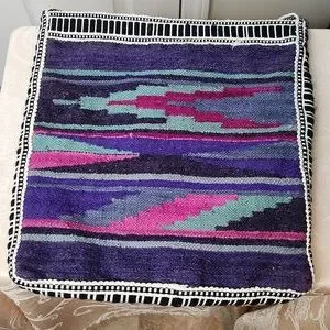 Rey Wear wool messenger crossbody bag aztec festival bohemian carryall tote