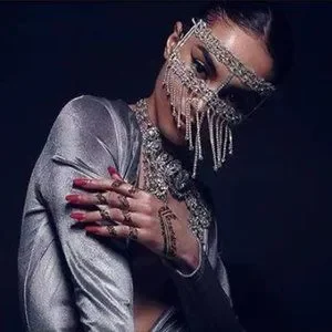 Rhinestone Crystal Tussle Mask Women Face Jewelry Halloween Accessories