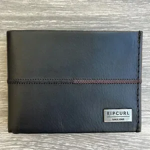 Rip Curl Stitched RFID All Day Wallet Black