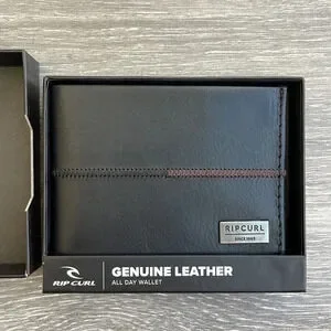 Rip Curl Stitched RFID All Day Wallet Black