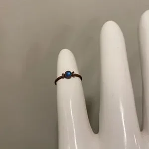 RockAndy Deaigns Moonstone Triple Moon Ring