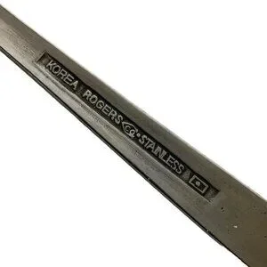 Rogers By Stanley Roberts Danesmore Gravy Ladle Satin Stainless Steel 1970s