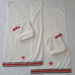 Roland Garros Hand Towels And Pouches