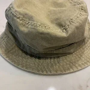 Ron Jon Surf Shop Grand Turk Bucket Hat Olive Green Embroidered Logo M/L - EUC