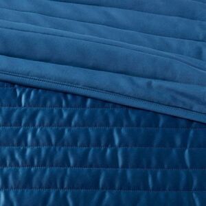 Room Essentials - Twin/Twin Extra Long Satin Quilt Dark Blue - Room Blue