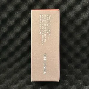 Rose Inc Satin Lip Color Rich Refillable Lipstick