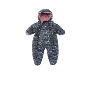 Rothschild Kids Double Zip Floral Pram. Size 3/6 M Gray/Lavender Floral SALE $40