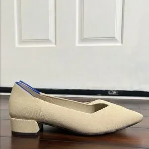 Rothy’s Women’s The High Point Shoes In Sandstone Size 10 NWOB Minimalist