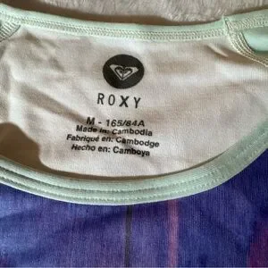 Roxy Multicolor Graphic Rashguard