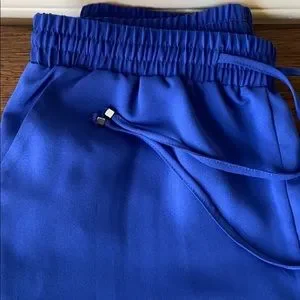 Royal Blue Forever 21 Drawstring Pants