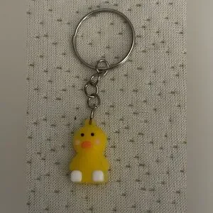 Rubber Ducky Keychain NWT