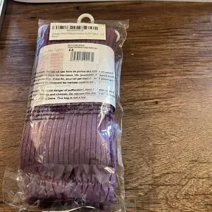Ruffle Butts Footless Ruffle Tights - Purple