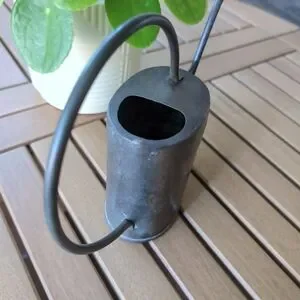 Rustic Metal Watering Can – VINTAGE Farmhouse Decor Cottagecore Home Accent