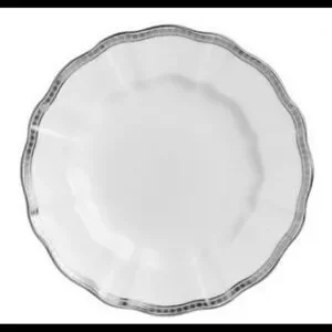 Salad Plate Carlton Platinum By ROYAL CROWN DERBY