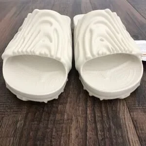 Salehe Bembury X Crocs The Pollex Slide Sandal Lightweight Size 10 Parsnip Cream