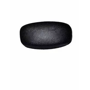 SALVATORE FERRAGAMO Clamshell Sunglass/Eyeglass Case Black Unisex