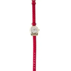 Salvatore Ferragamo Red And Gold Women's Watch
