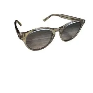 Salvatore Ferragamo Unisex Round Clear Frame Sunglasses sf1068s